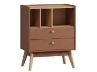 Комод Торвалль 2-68x87 Терракотовый