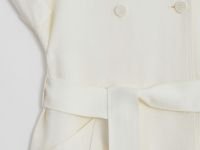 Платье изо льна с поясом