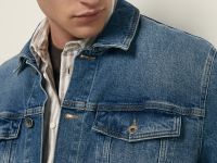 Джинсовая куртка-рубашка