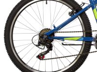 Подростковый велосипед Novatrack Battler 24, год 2023, цвет Белый, ростовка 12