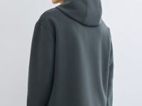 Худи с лёгким пич-эффектом, Серый