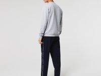 Мужская домашнаяя толстовка Lacoste из хлопкового флиса