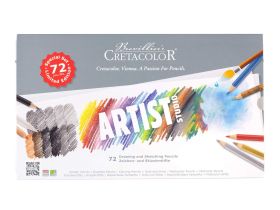Набор для рисования Cretacolor "Artist Studio Line" 72 шт, металлическая коробка
