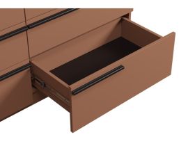 Комод Кимбол 210x70 Терракотовый