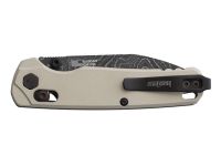 Складной нож Kershaw Bel Air, сталь Damascus, рукоять алюминий, бежевый