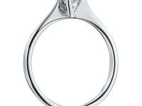 Помолвочное кольцо из белого золота с бриллиантом э0901кц06220201