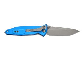Складной нож Microtech Socom Elite Tanto 161-10APBL, сталь M390MK, рукоять алюминий, синий