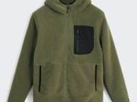 Флисовая куртка с капюшоном