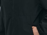 Ветровка с капюшоном, Черный