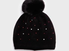 Шапка трикотажная для девочек