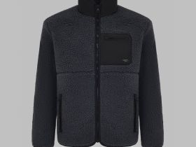 Свободная куртка из шерпы