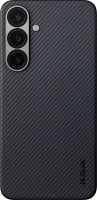 Чехол Pitaka Ultra-Slim для Galaxy S25 кевлар черный