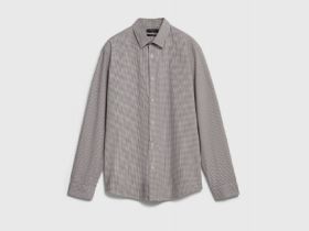 Рубашка в клетку виши, Коричневый