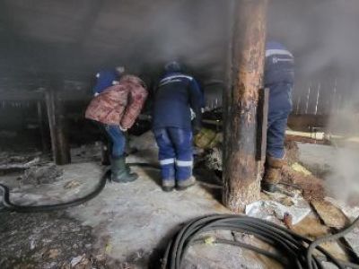 В Светлом аварийные бригады занимаются подачей ГВС к больнице