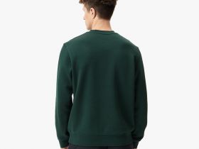 Мужской хлопковый свитшот Lacoste классического кроя