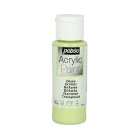 Акрил для декора Pebeo "Acrylic Paint" 59 мл, глянцевый, зеленый нежный