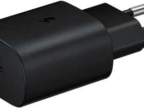 Зарядное устройство Samsung EP-TA800NBEGEU USB-C 25 Вт Чёрное