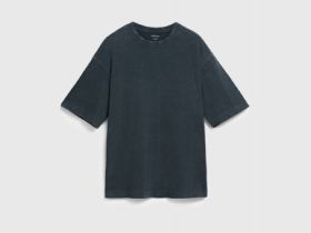 Базовая футболка с эффектом стирки, Серый