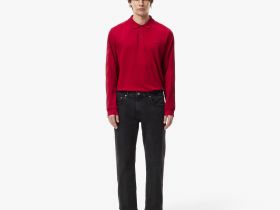 Мужские джинсы Lacoste прямого кроя