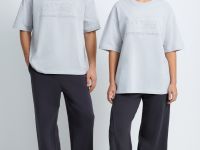 Футболка свободного кроя с принтом из коллаборации с maneken