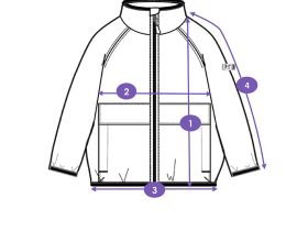 Куртка трикотажная для девочек