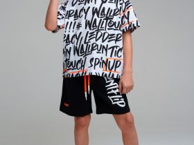 Комплект трикотажный для мальчиков: фуфайка (футболка), шорты