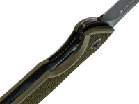 Складной нож Mr.Blade Hellcat blackwash, сталь S35VN, рукоять Olive G10