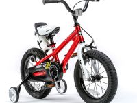 Детский велосипед Royal Baby Freestyle Steel 14, год 2022, цвет Зеленый