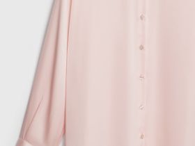 Блузка из сатина, Розовый