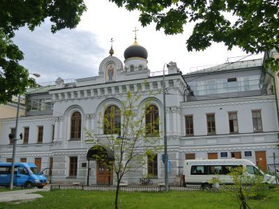 Храм Иконы Божией Матери «Знамение» при 2-й Городской больнице имени князя А.А.Щербатова, 1881-1891 гг., архитектор И.П.Залесский
