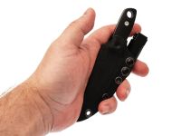 Нож Barmaley Knives Буратино, сталь AUS-10Co, рукоять G10, черный