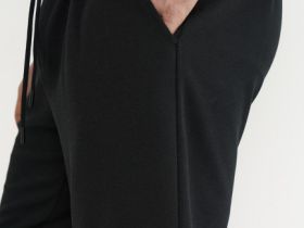 Шорты из пике, Черный