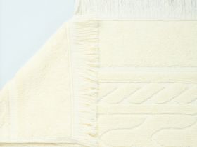 Полотенце махровое Saveria, ваниль