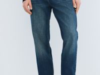 Зауженные джинсы Tapered, Синий