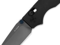 Складной нож Kizer Original 2 Tanto, сталь S45VN, рукоять титан, черный