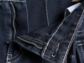 Джинсовая юбка мини для девочек, Черный