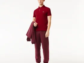 Мужское поло Lacoste L.12.12 приталенного кроя