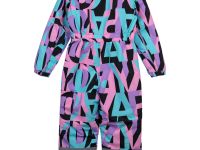 Комбинезон текстильный с полиуретановым покрытием для девочек