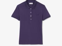 Женское поло Lacoste Slim Fit из эластичного хлопка