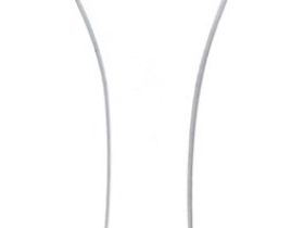 Кисть синтетика белка имитация №25 Roubloff "5F2Р" короткая ручка прозрачная