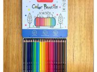 Набор карандашей цветных Acmeliae 24 цв, в металлическом футляре