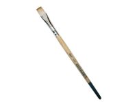 Кисть синтетика мангуст имитация №20 плоская Живописные кисти "1Т24" короткая ручка