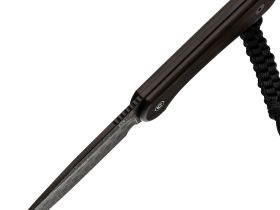 Нож CIVIVI Fixed Blade Elementum Black, сталь дамаск