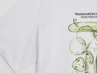 Свободная футболка с принтом