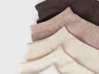 Короткие носки, 5 пар, Бежевый