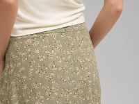 Шифоновая юбка миди с цветочным принтом
