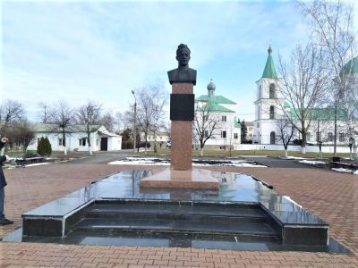 Бюст М.А.Шолохова