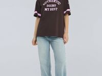 Широкие джинсы с высокой посадкой, Голубой