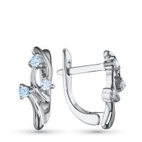 Серьги из серебра э0612сг04211014