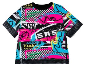 Фуфайка трикотажная для девочек (футболка)